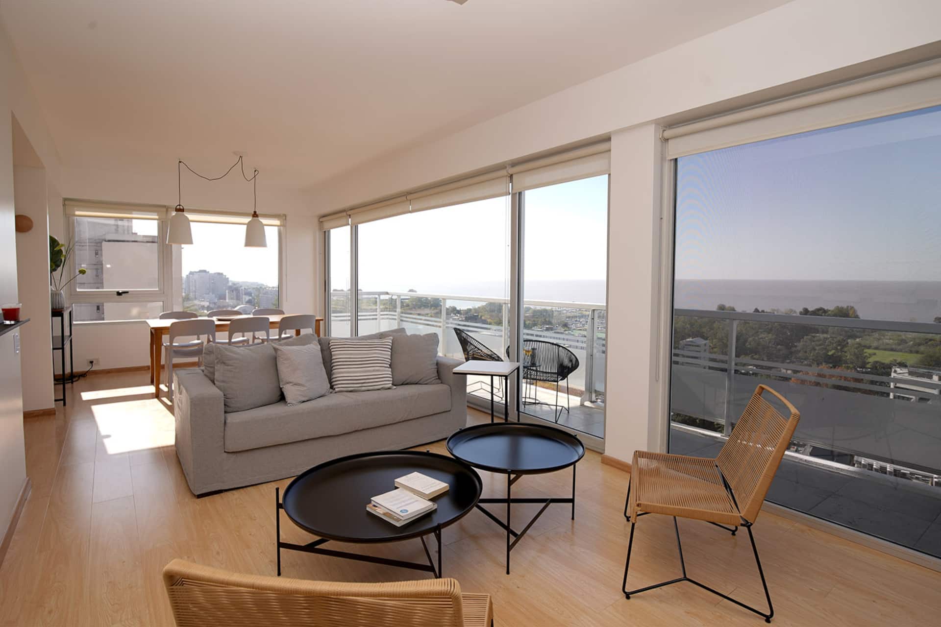 Modern two-bedroom apartment on the 17th floor in Vicente López