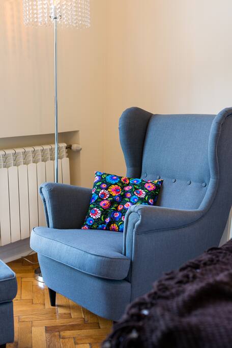 Super comfy armchair.