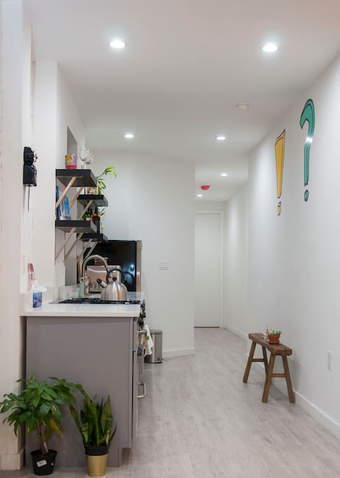 Kitchen, we like to keep it clean please