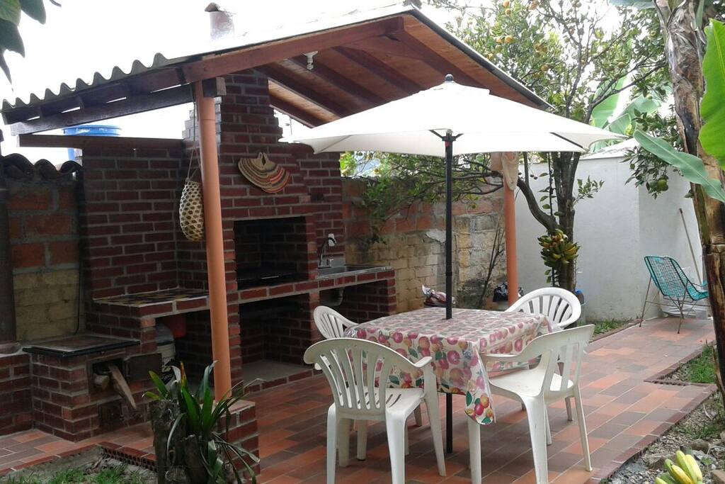 BBQ-Cocina de lena