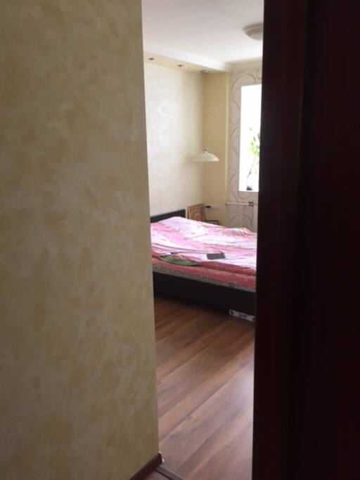 Спальня с гардеробной Bedromm with dressing room