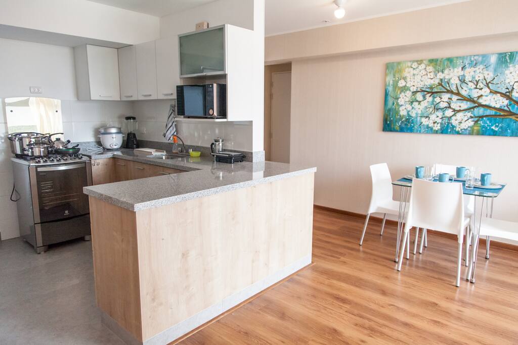Kitchenette y comedor