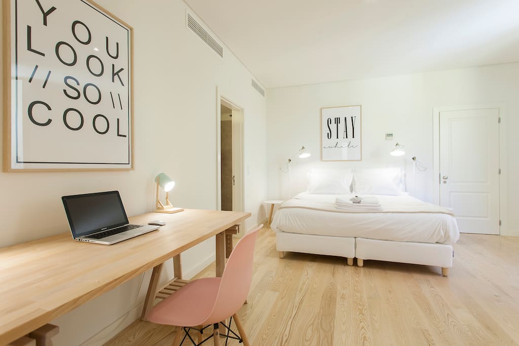Working Area of the Bedroom 1