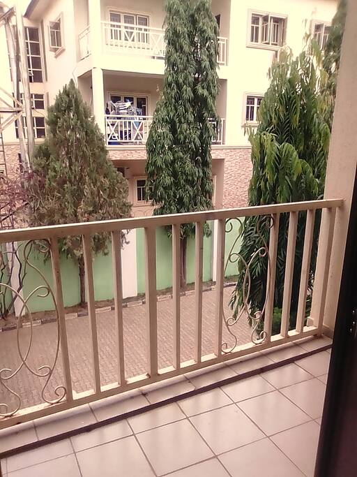 Private balcony