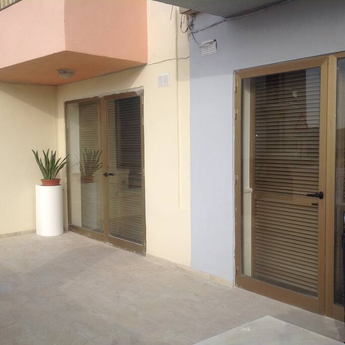 Front patio
