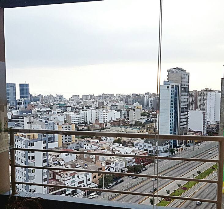 Vista del balcón
