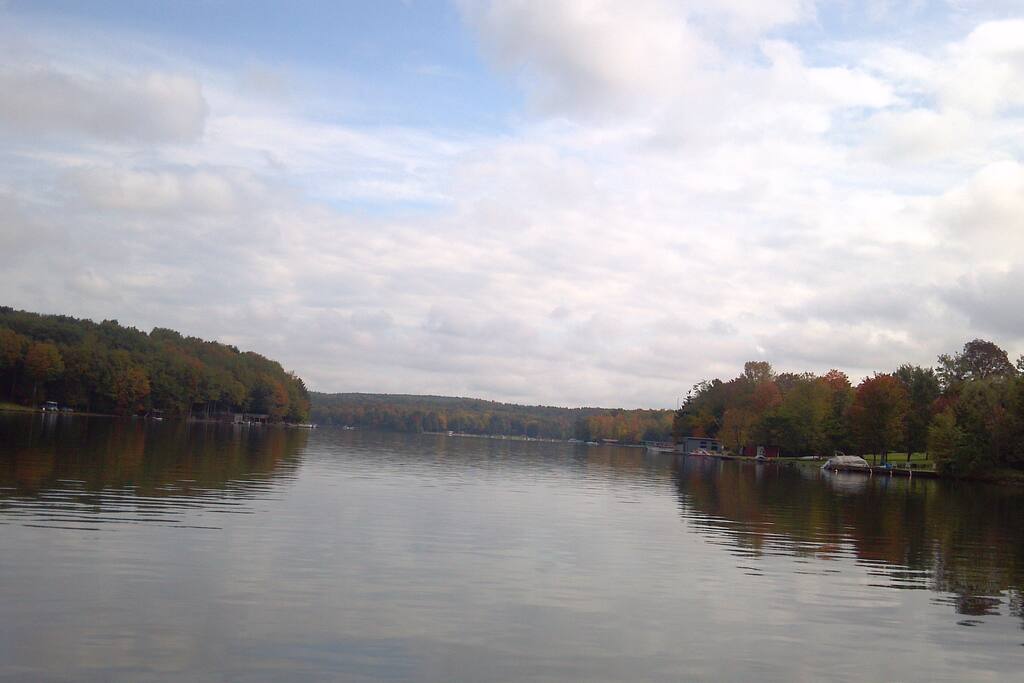 Indian Lake in the fall.