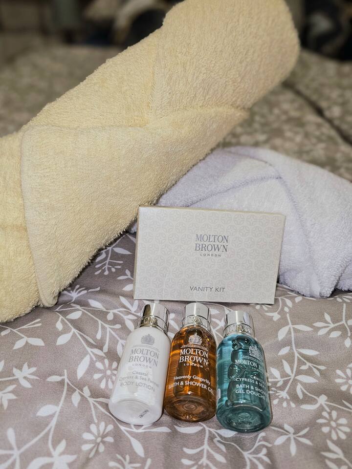 Vistawishi vya utunzaji binafsi kwa kila mgeni