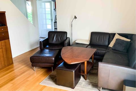 Popular Airbnb listing: Family friendly semi-detached house w/big garden in Lillestrøm