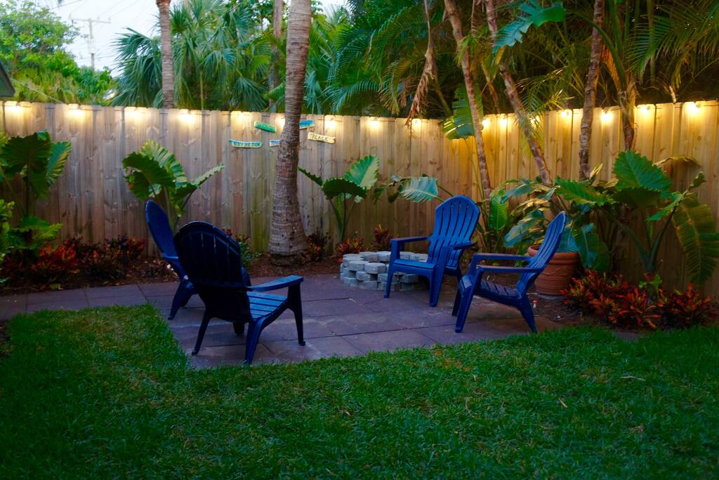Your own private courtyard.