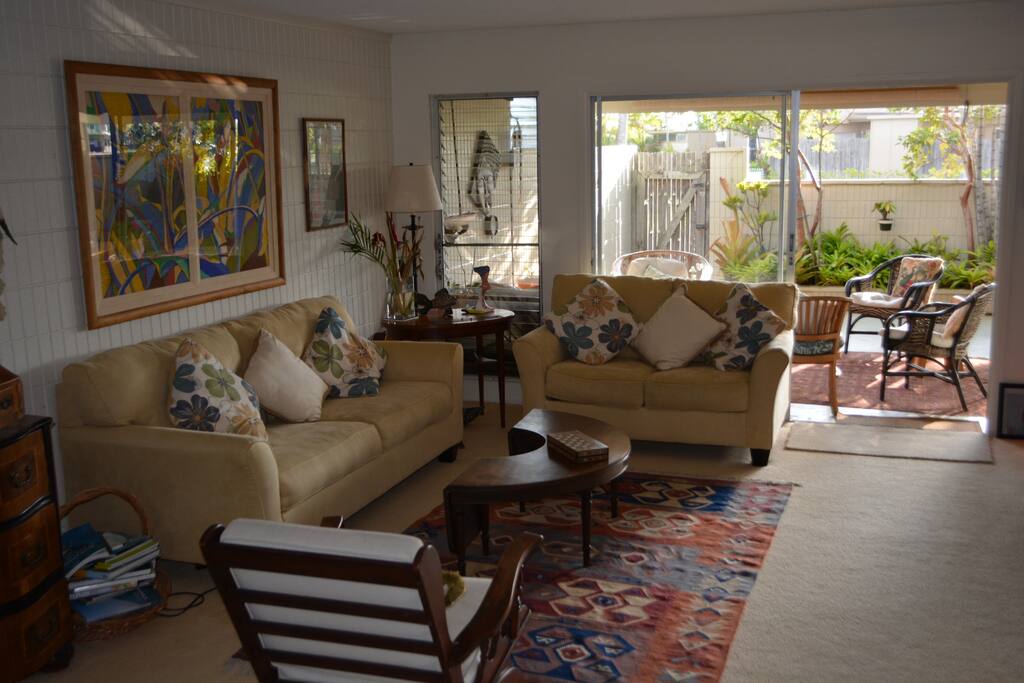 Living with view of Lanai