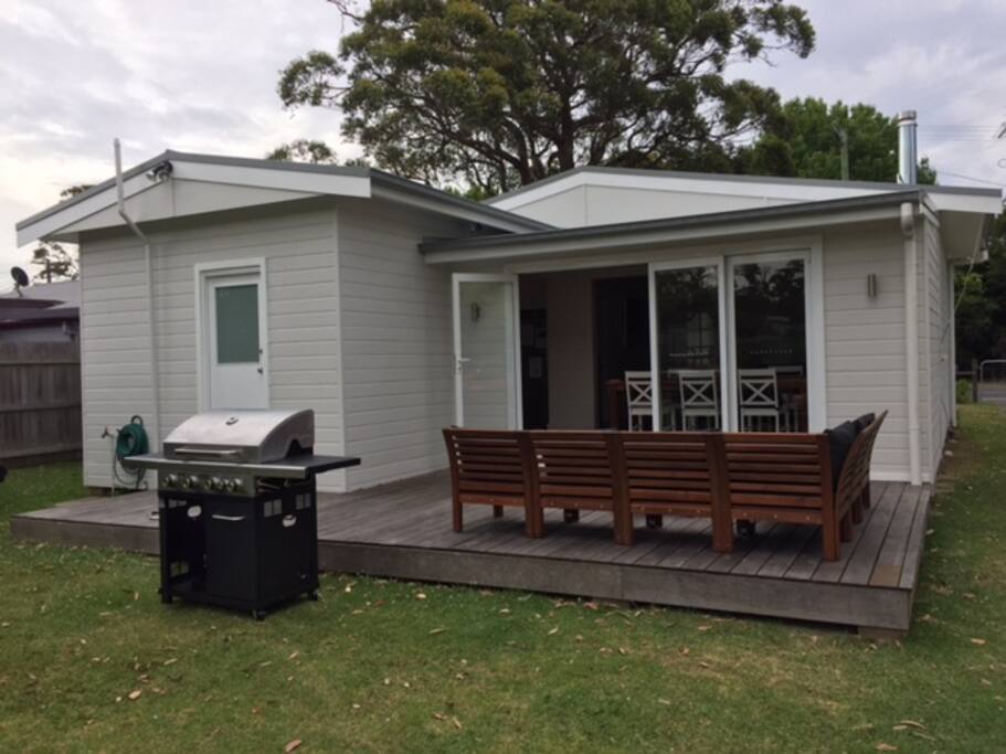 BBQ and back deck