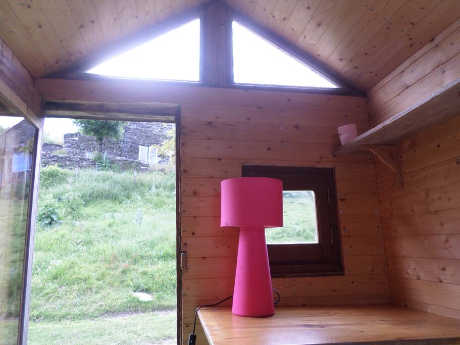 vue depuis le lit