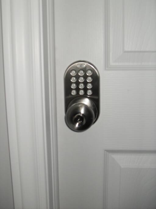 Combination to room changed after each guest