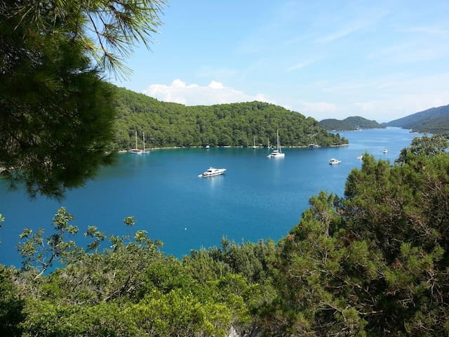 Bedroom in Polače, Mljet