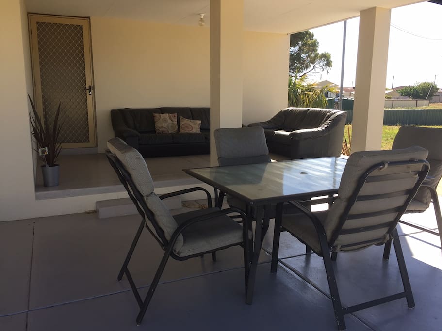 Outdoor BBQ and Entertaining Area