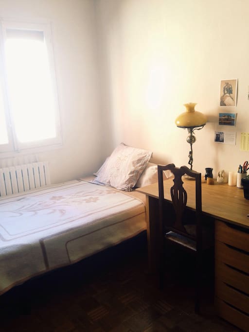 Bedroom A; one full-sized bed