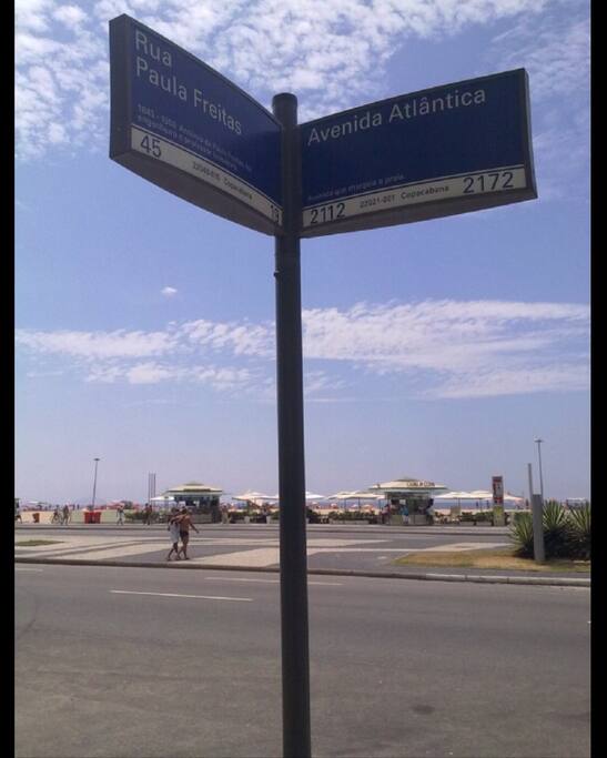 Posto 3. Quadra da praia. Melhor posto de Copacabana