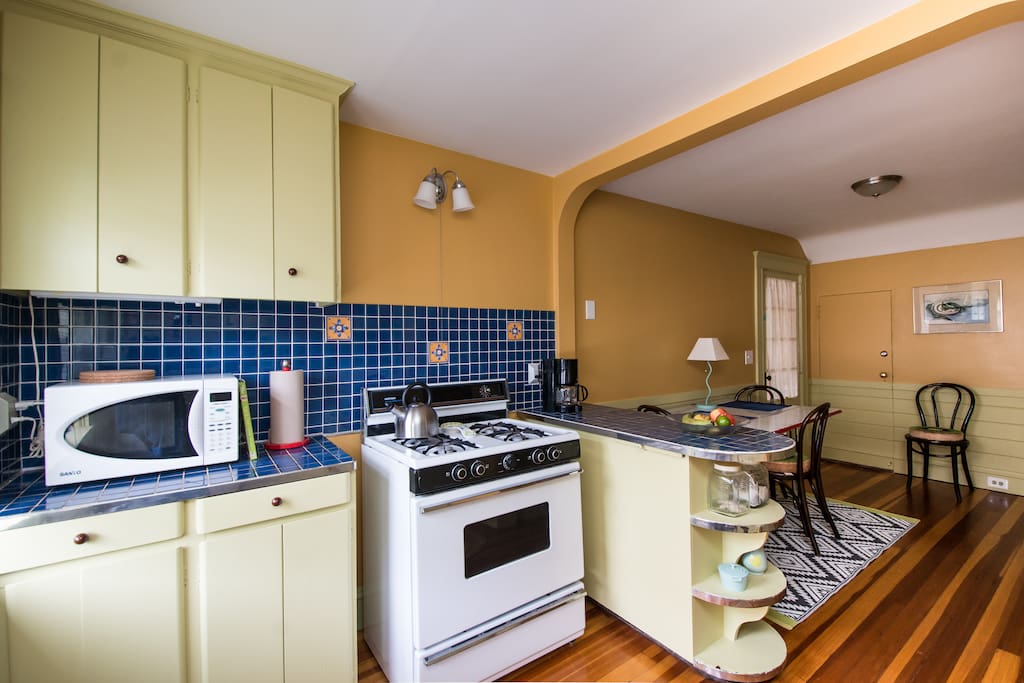These cabinets are actually green.