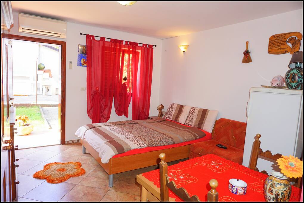 The studio apartment