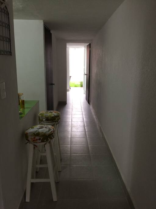 Pasillo de distribución