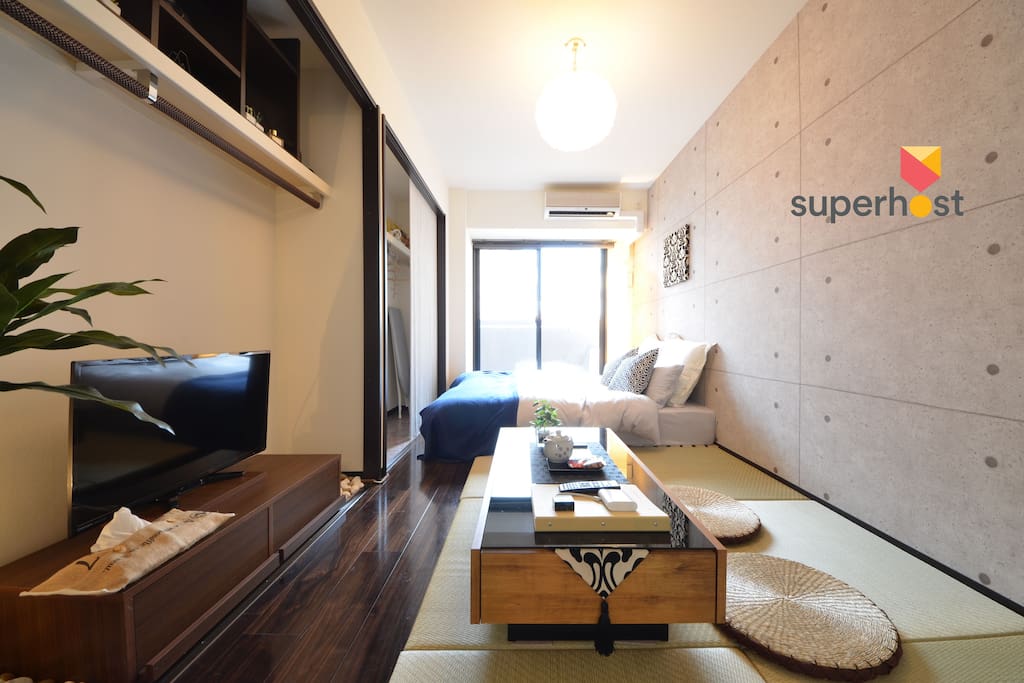 TATAMI ROOM
DOUBLE BED