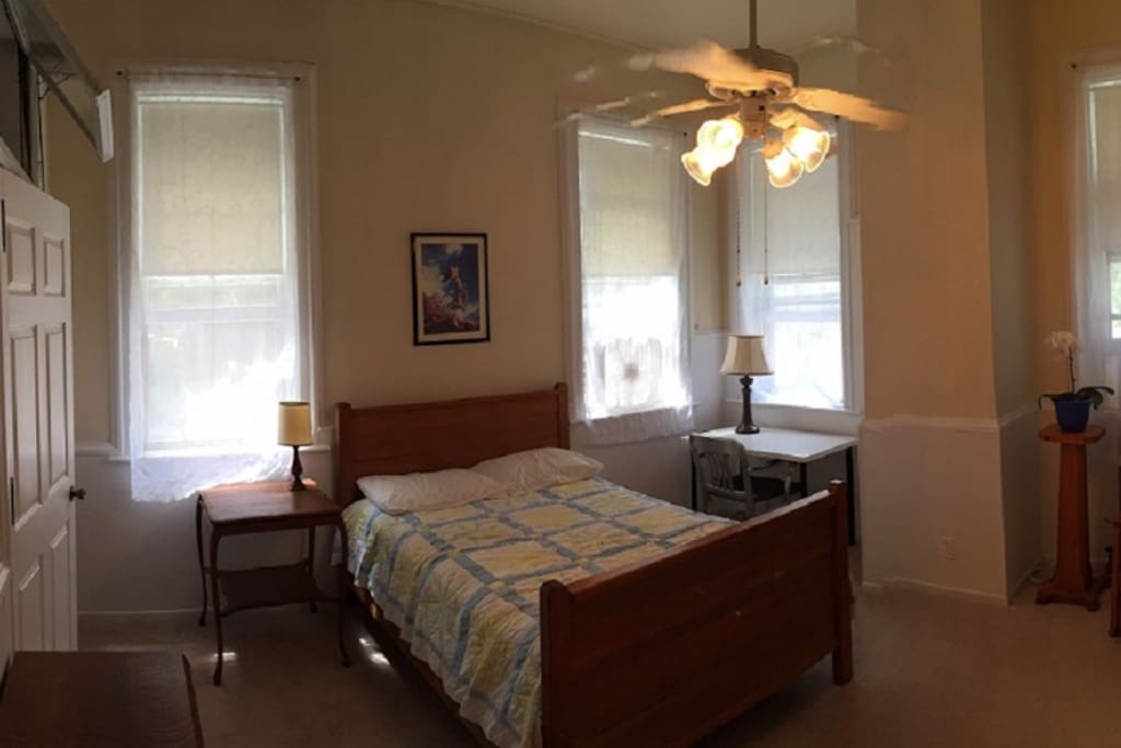Spacious bedroom