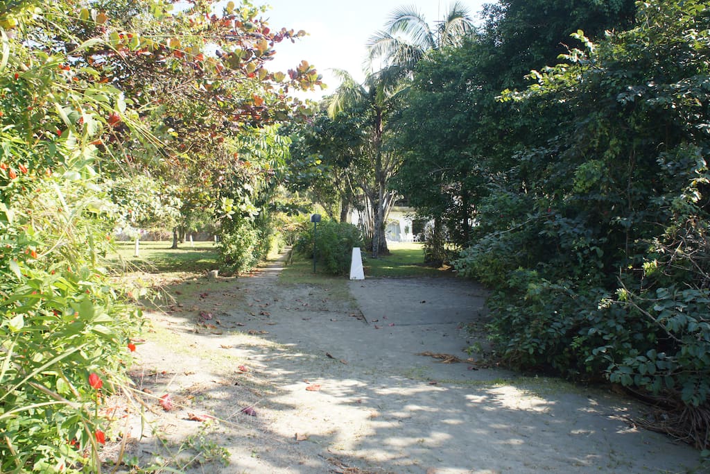 Acesso para praia