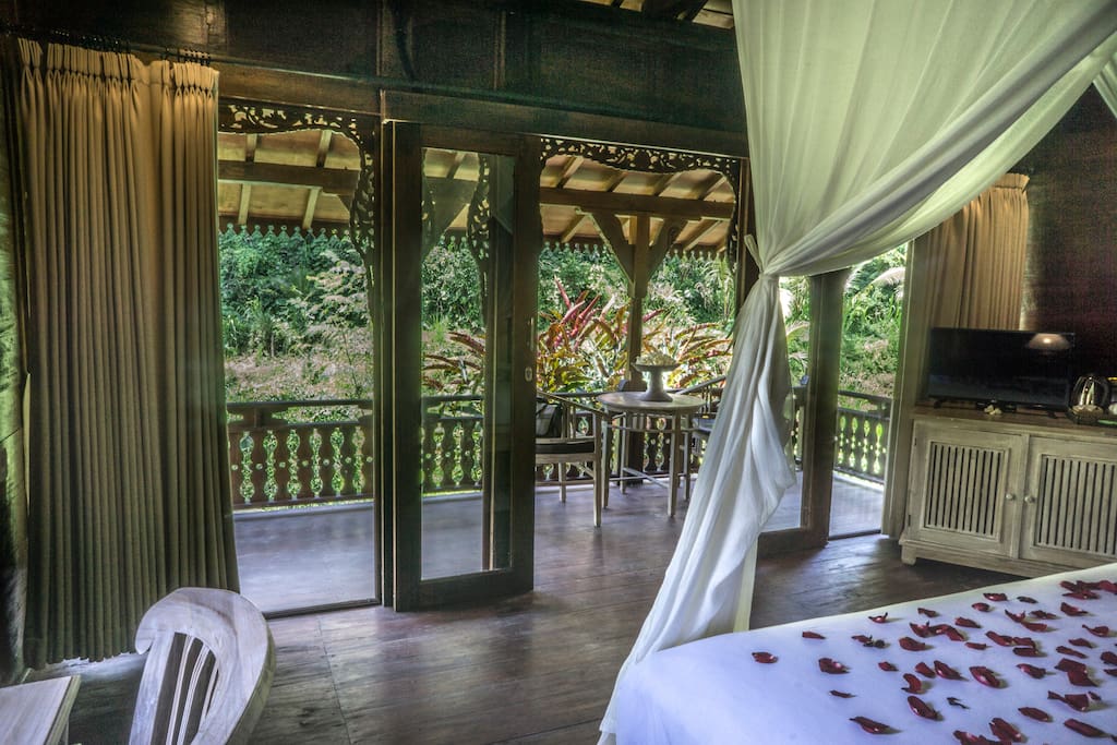 awaken in the morning with this enchanting jungle view