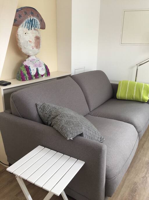 Sofa im Wohn- Essbereich