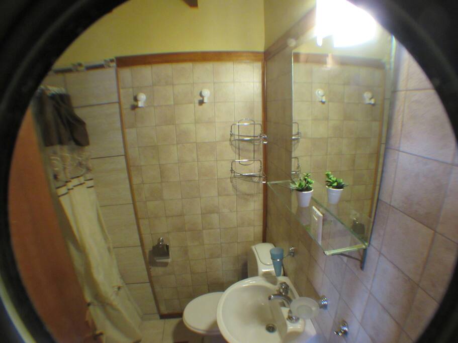 Baño privado con ducha