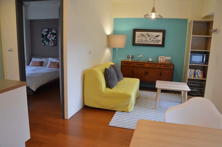Taipei Apt01. Mrt. Big Bathroom. Mountain View - Taiwan