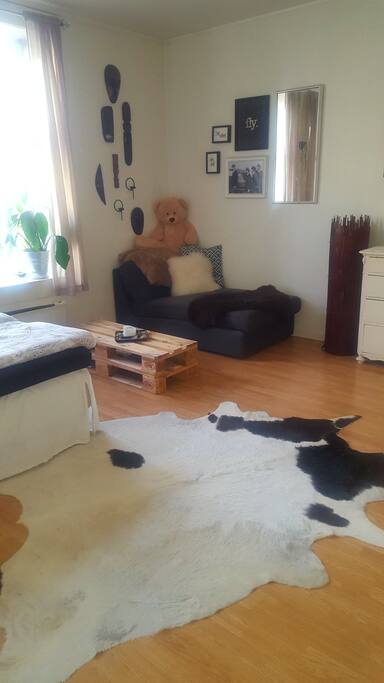 The room