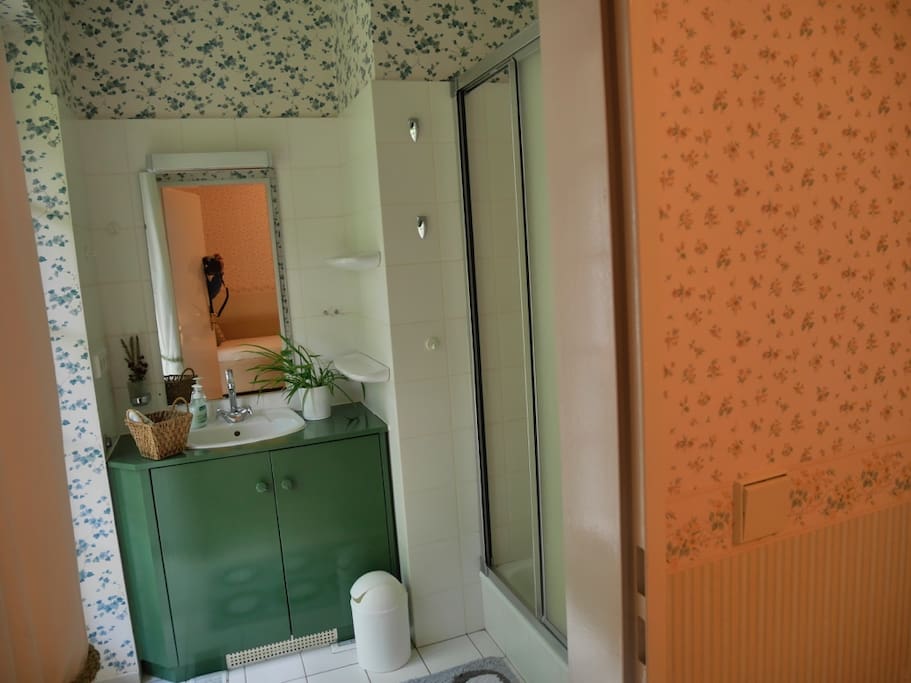 Modernes Duschbad