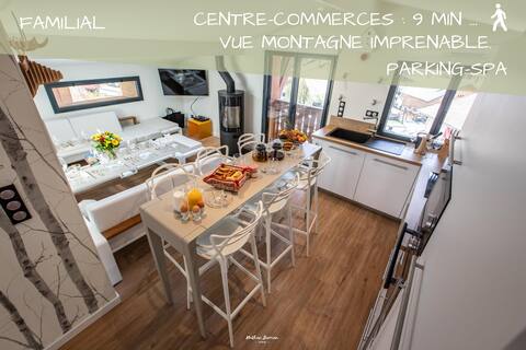 Chalet/Centre village: Cocoon 3ch 8pax Pkg Vue imp