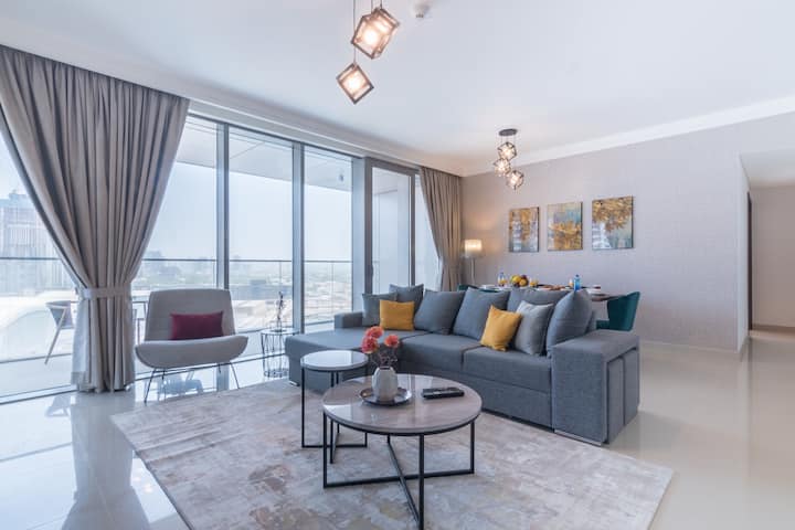 Boulevard Point-Spacious 2 Bedroom with Balcony - Apartments for Rent in Dubai, Dubai, United Arab Emirates