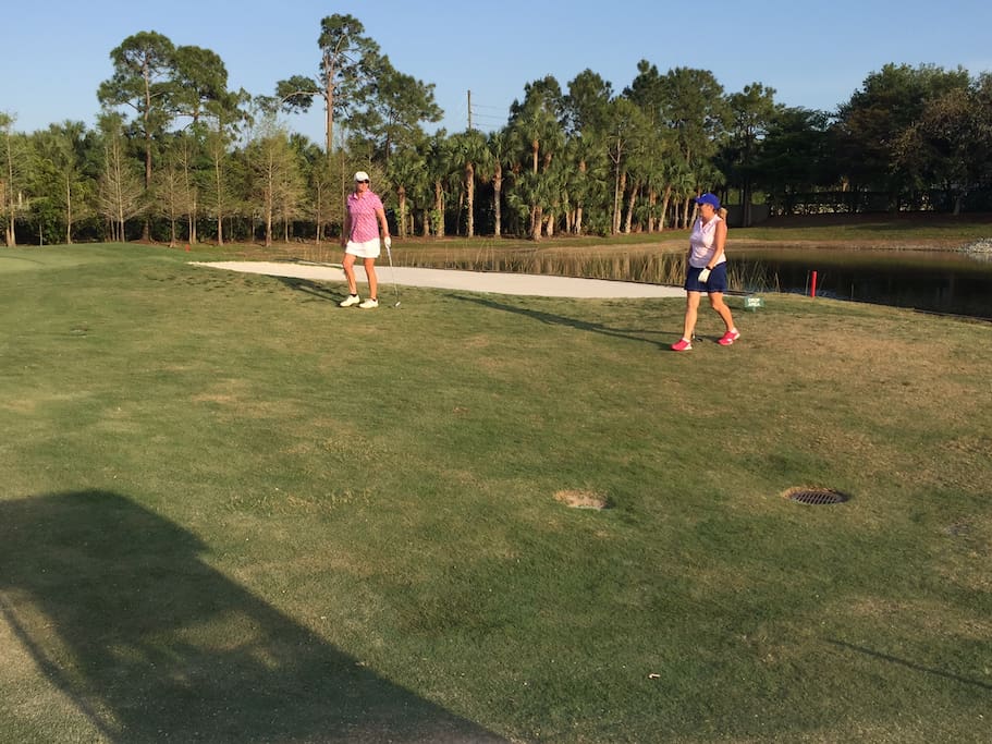 Golfer's paradise.