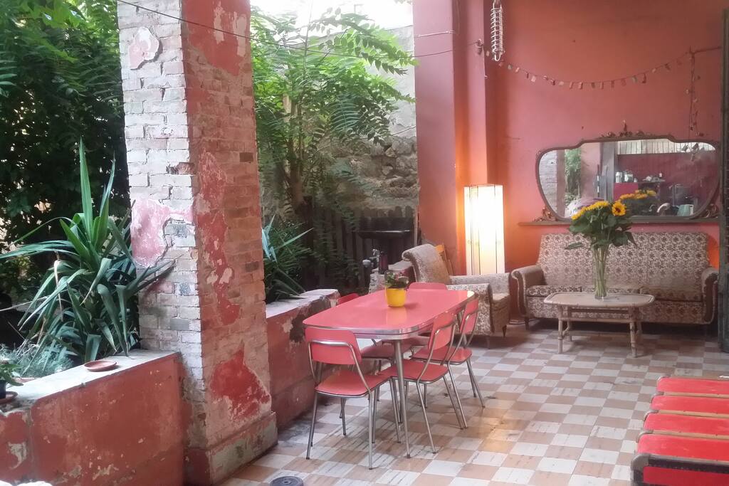 Terrazza + giardino per relax