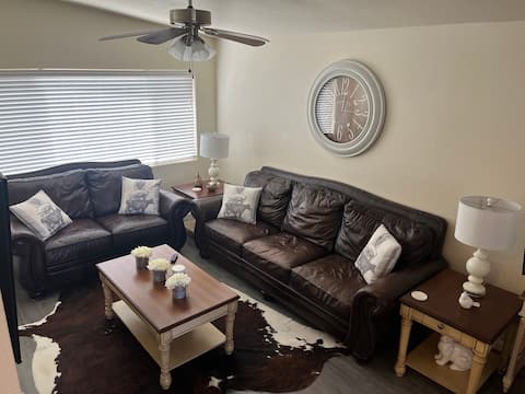 2 bedroom, 2 bath farmhouse