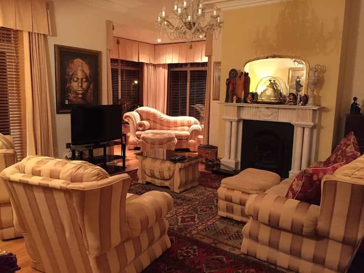 Our Lounge area is a very comfortable and relaxing area, and over looking our lovely rose garden. 