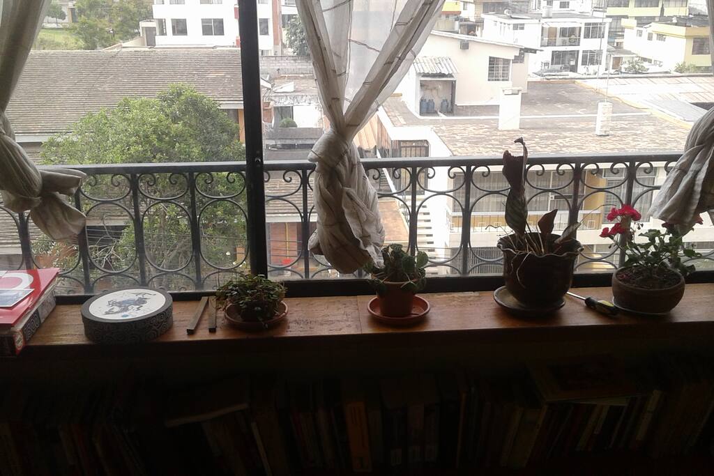 Ventana grande de la habitación