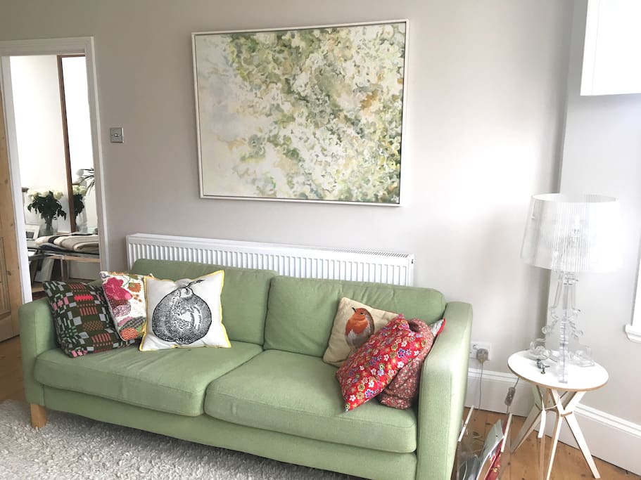 comfy sofa to relax on