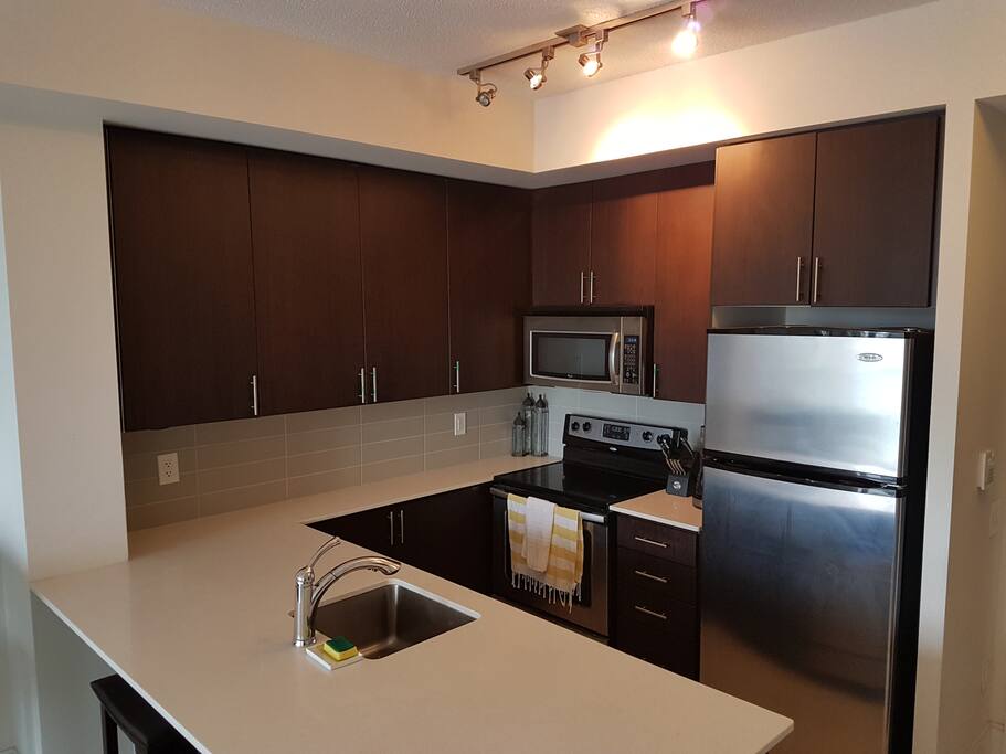 Spacious kitchen