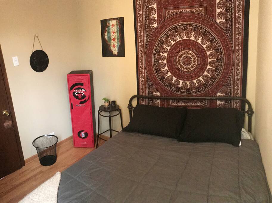Queen-sized for a cozy sleeping space!