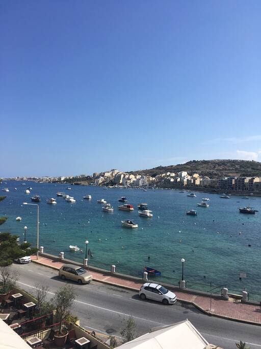 The panoramic sea view