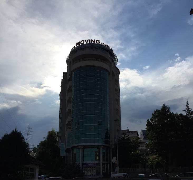 Building where apartment is