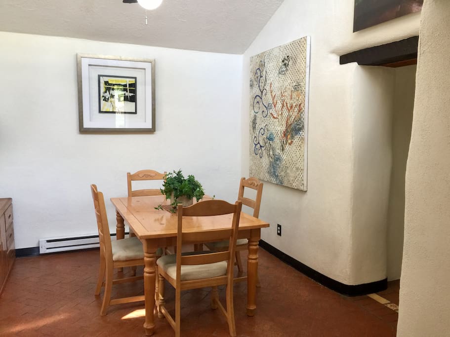 Dining Room with Fine Art