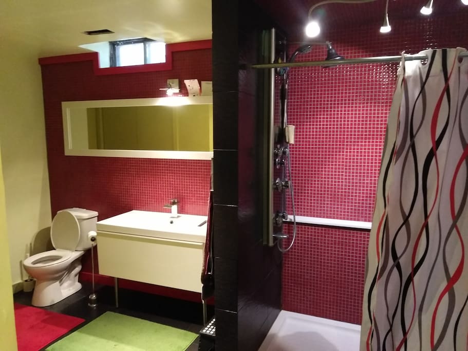Basement full bathroom