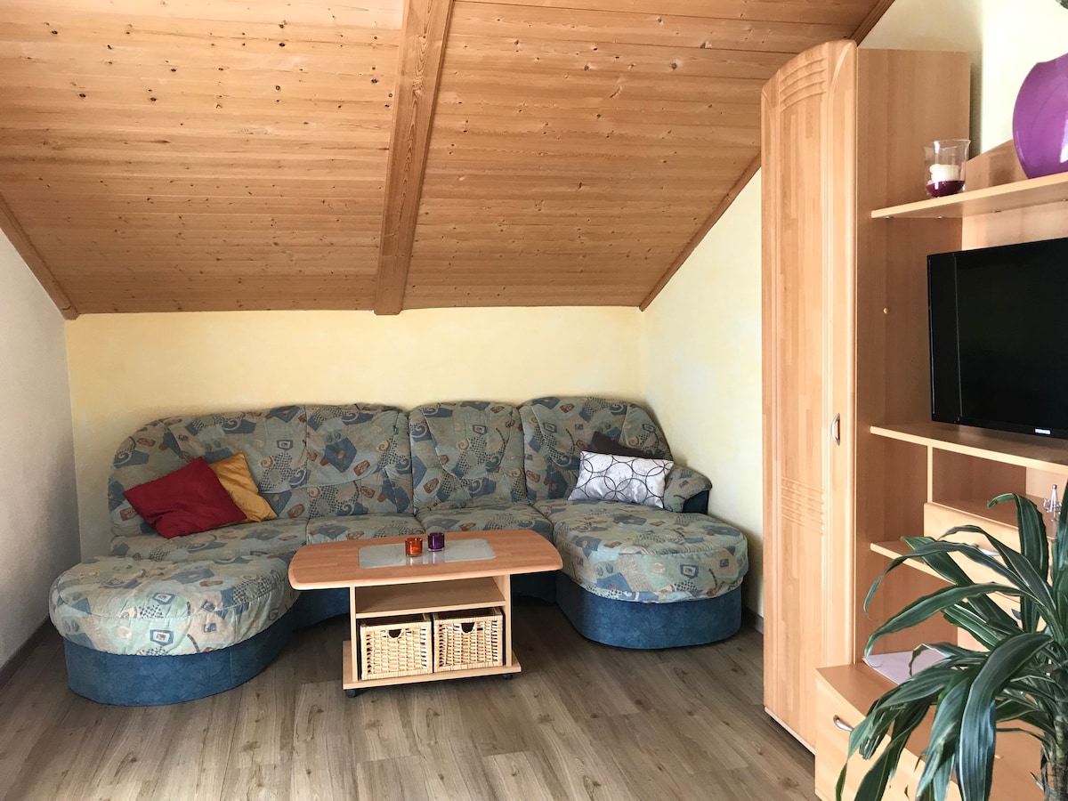 Successful Airbnb property: Apartment 1 with balcony in Ostallgäu