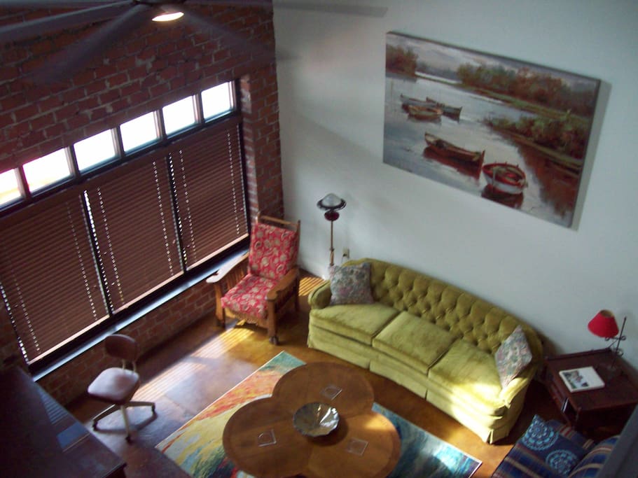 Den from Queen Bedroom Window